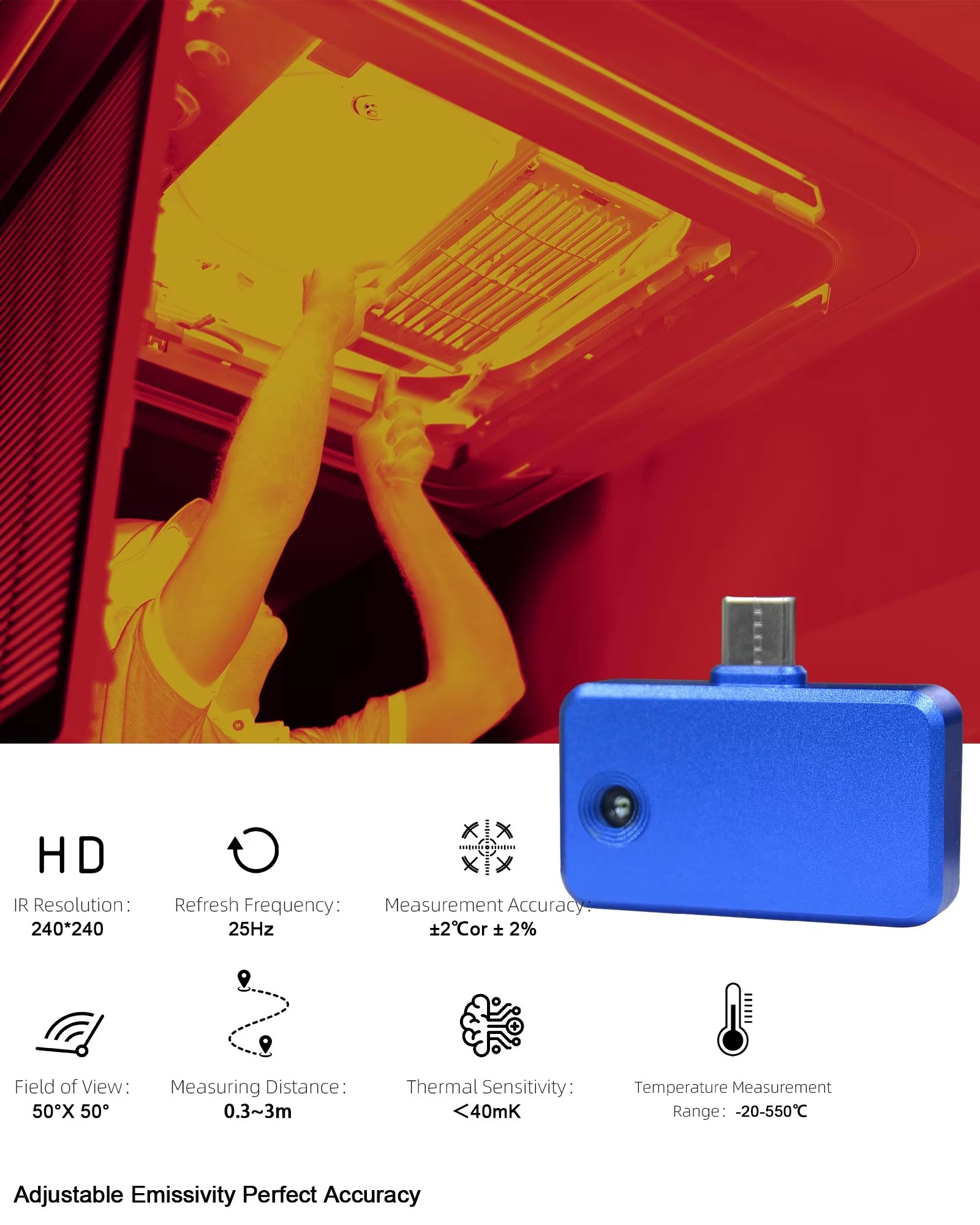 Thermal Camera for Phone 96x96 - Thermal Imaging Camera Pcb Repair review and price