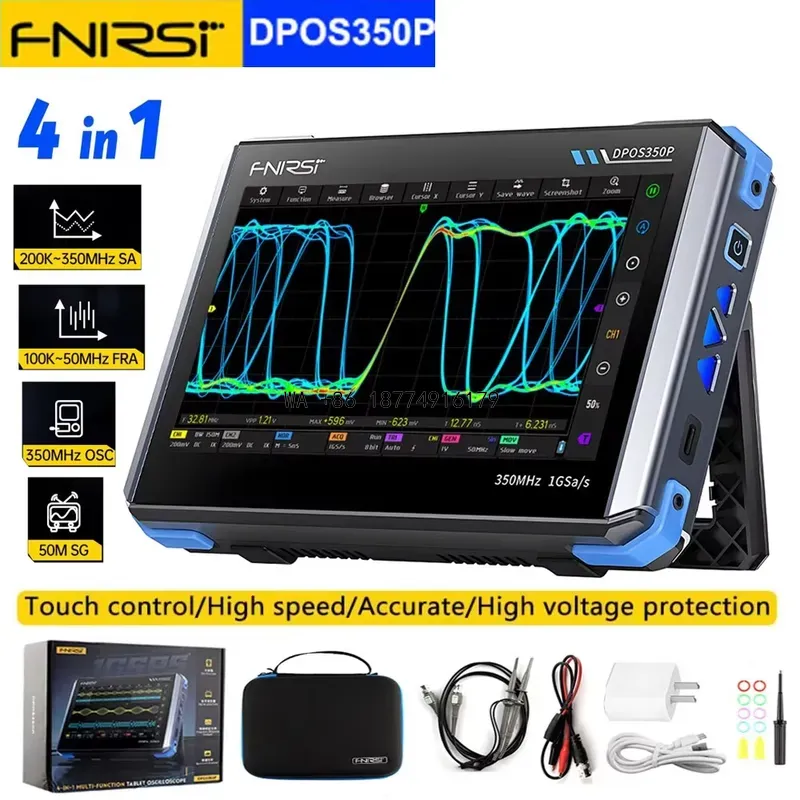 wmwmnu DPOS350P 4in1 Tablet Os - Signal Generator Spectrum Analyzer review and price
