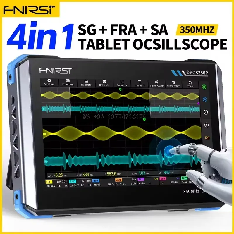 wmwmnu DPOS350P 4in1 Tablet Os - Signal Generator Spectrum Analyzer review and price