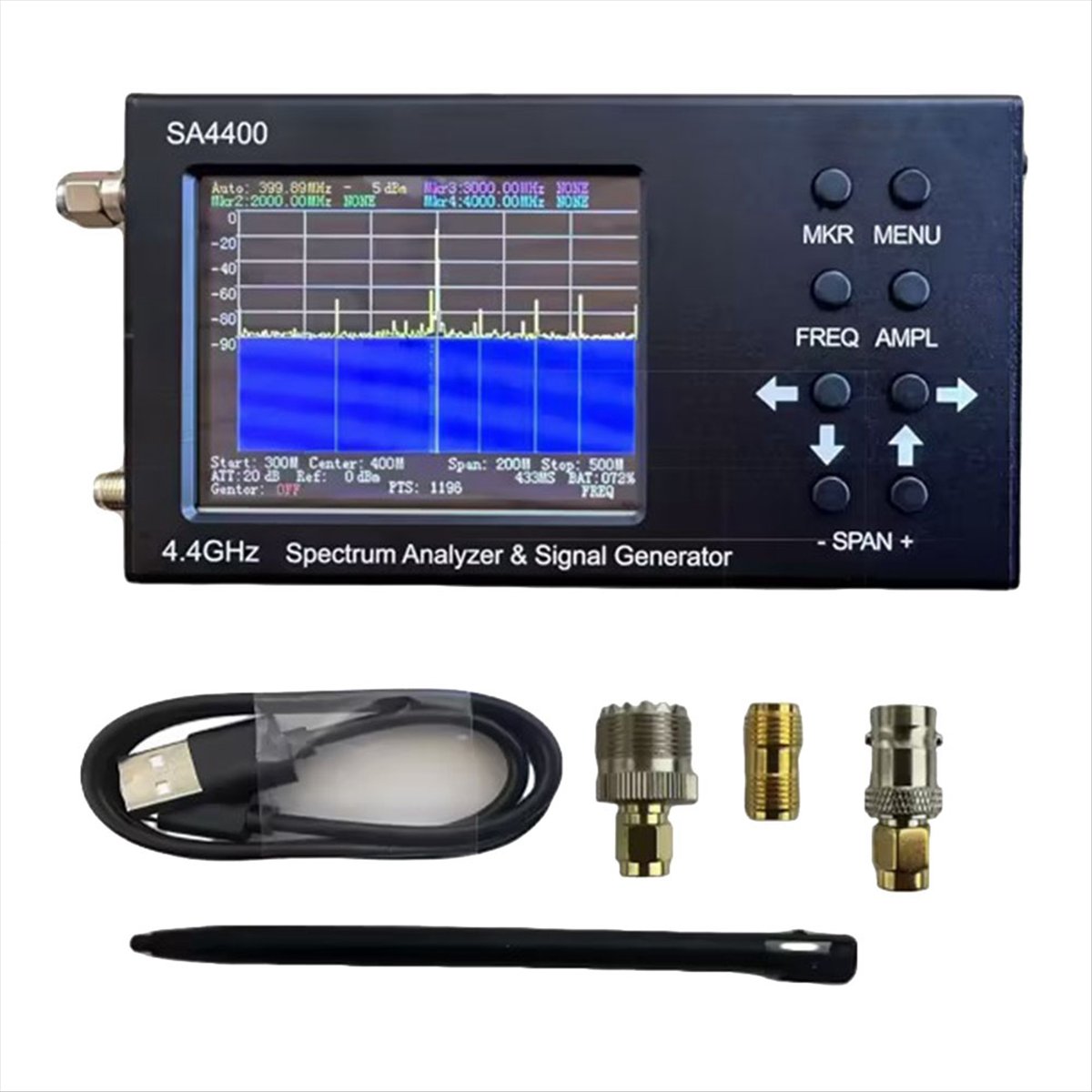 #(Upgraded)New 4.4GHz SA4400 S - Signal Generator Spectrum Analyzer review and price