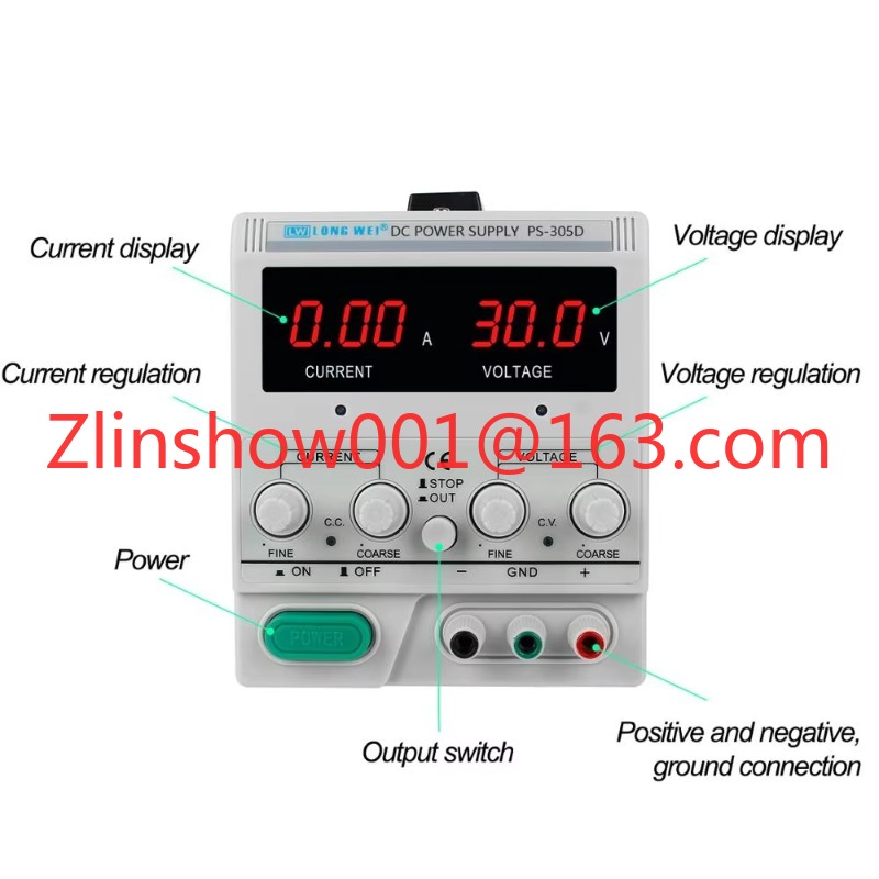 PS-305D 30V 5A 150W Laboratory - Linear Lab Power Supply Adjustable review and price