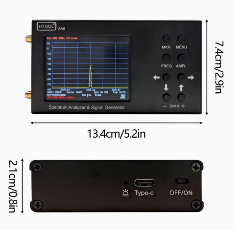 Handheld Spectrum Analyzer 35M - Signal Generator Spectrum Analyzer review and price