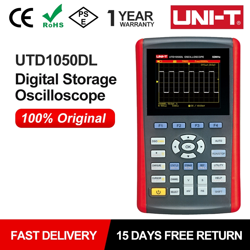 UNI-T Digital Handheld Oscillo - Signal Generator Spectrum Analyzer review and price