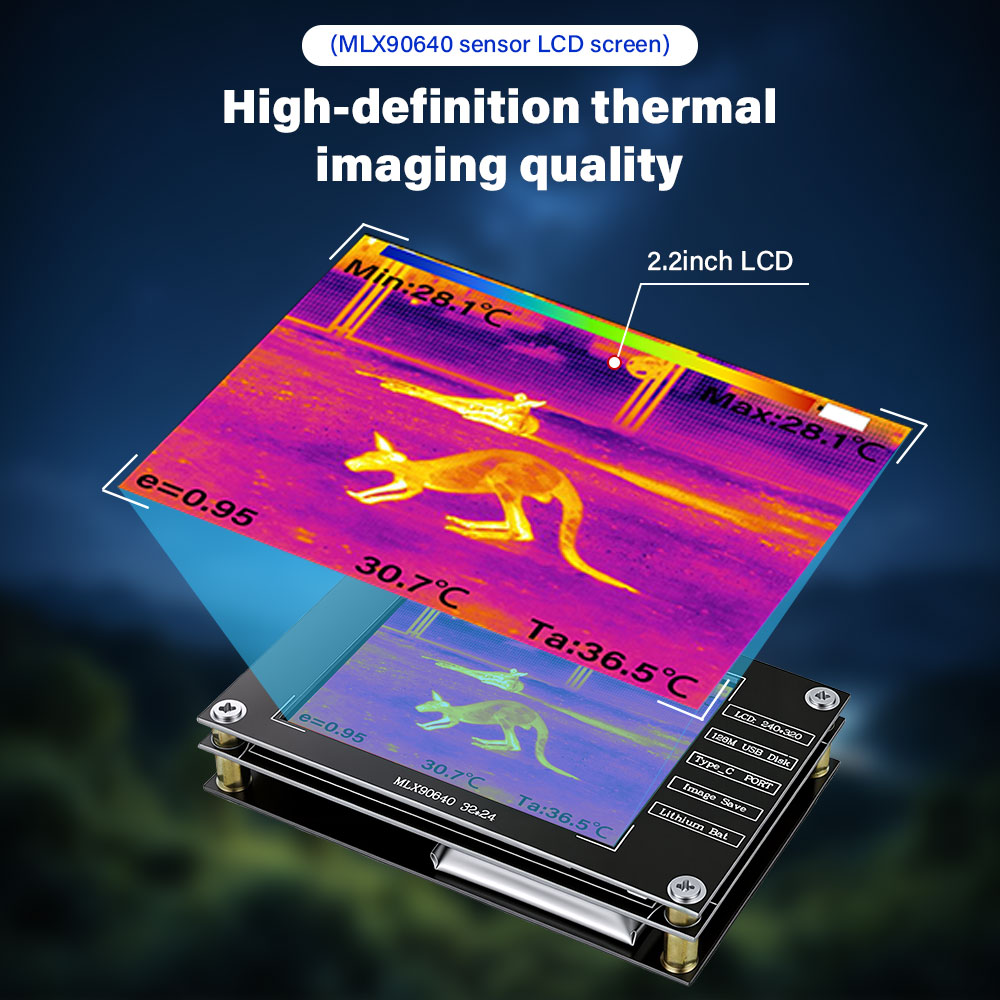 -40℃~300℃ Portable Infrared Im - Thermal Imaging Camera Pcb Repair review and price